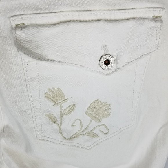 Lucky Brand‎ jeans ANNIE SWEET N LO white 12/31 - Picture 3 of 7